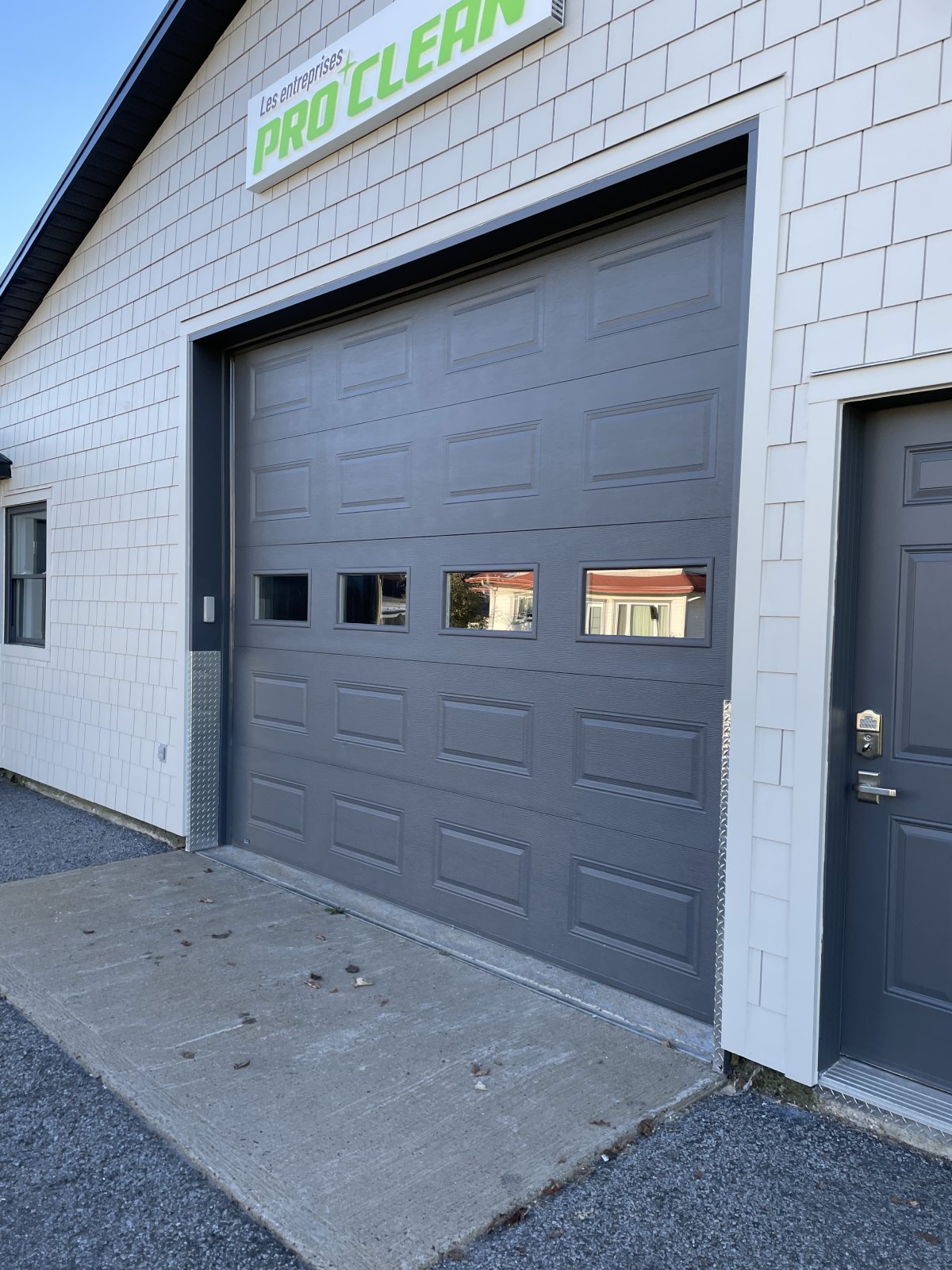 Projet Proclean porte garage